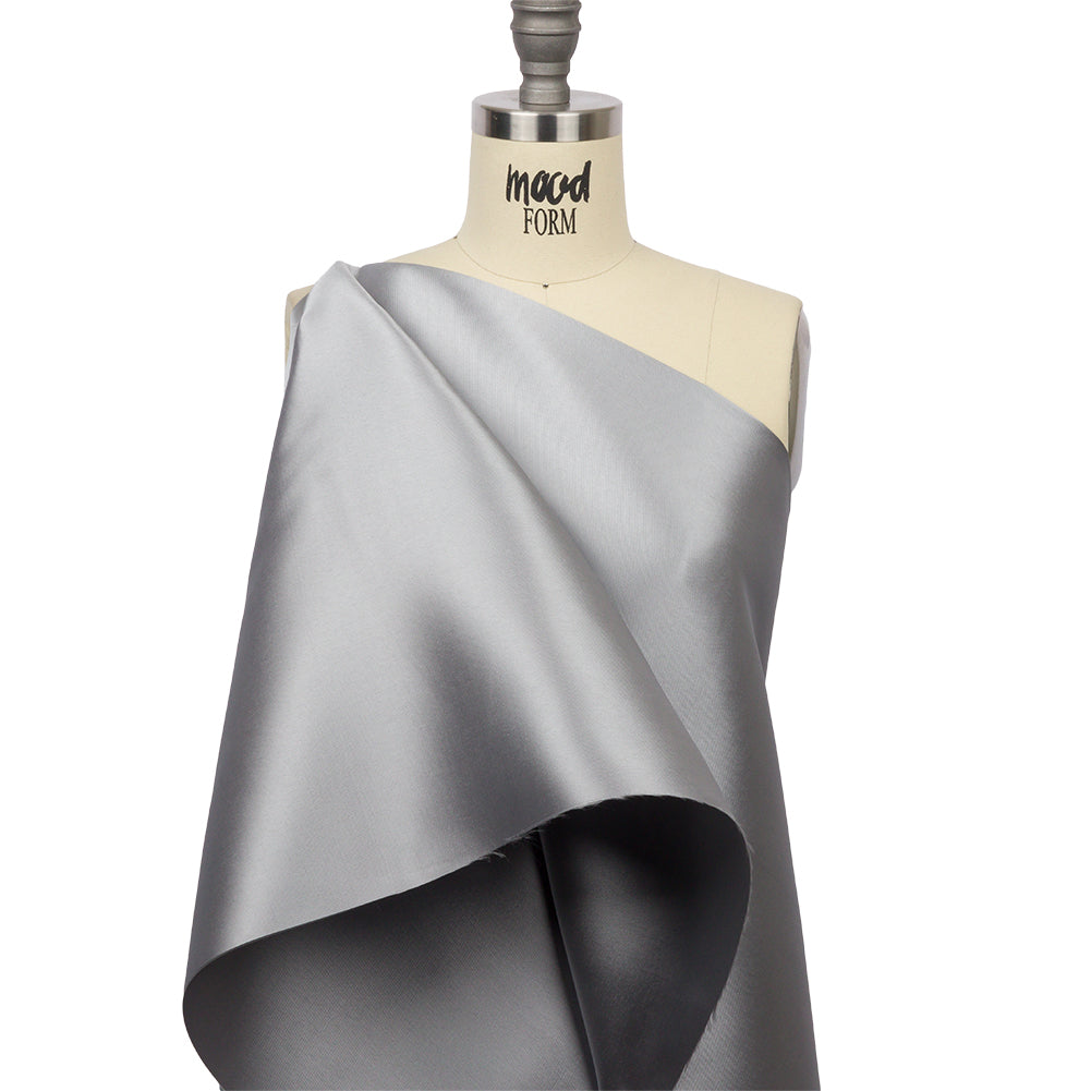 Polyester Mikado - Gray - Nicolette Collection Detail