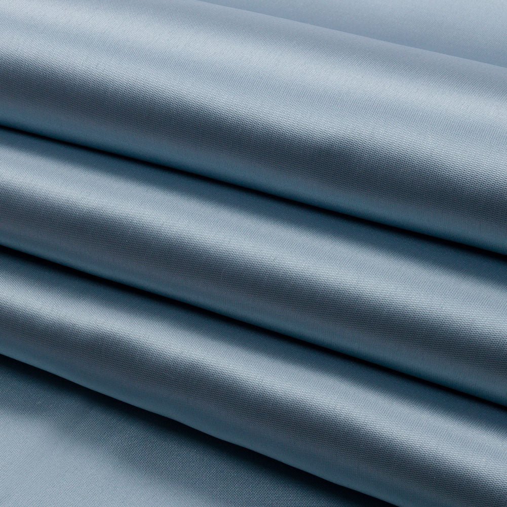 Polyester Mikado - Dusty Blue - Nicolette Collection - Folded