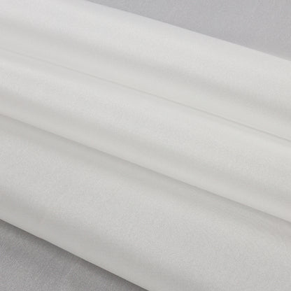Polyester Twill Organdy - Shimmering Off White - Quinn Collection