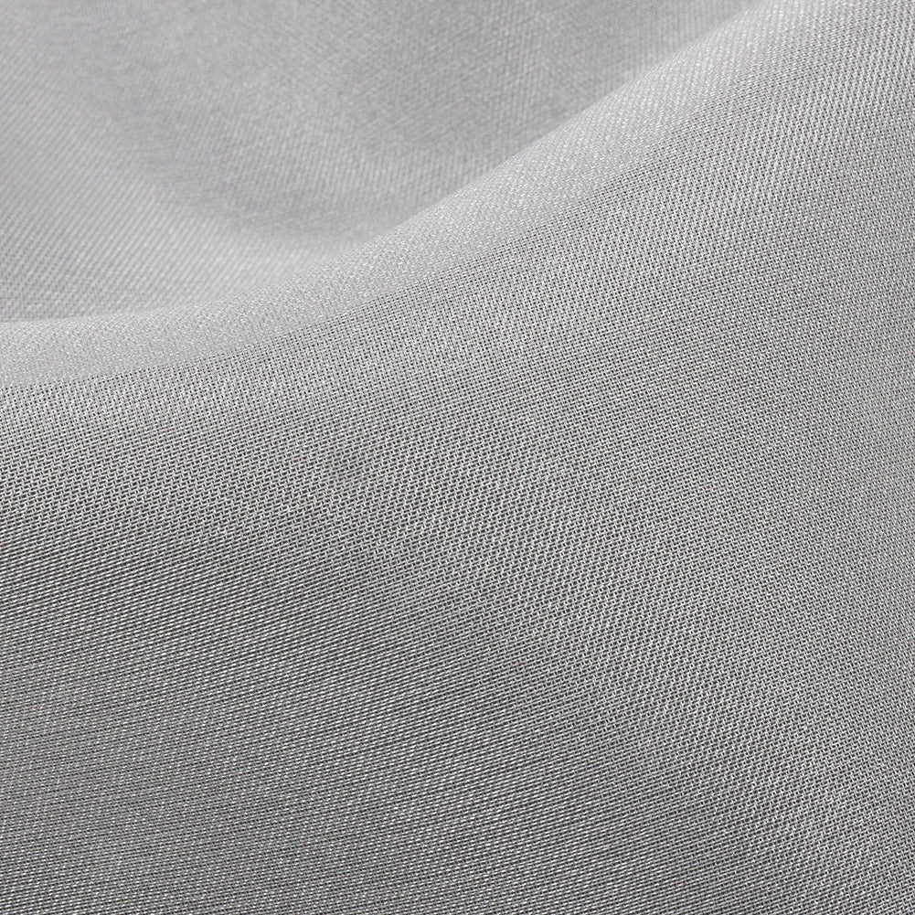 Polyester Twill Organdy - Shimmering Off White - Quinn Collection - Detail