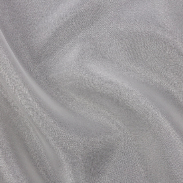 Polyester Twill Organdy - Shimmering Off White - Quinn Collection