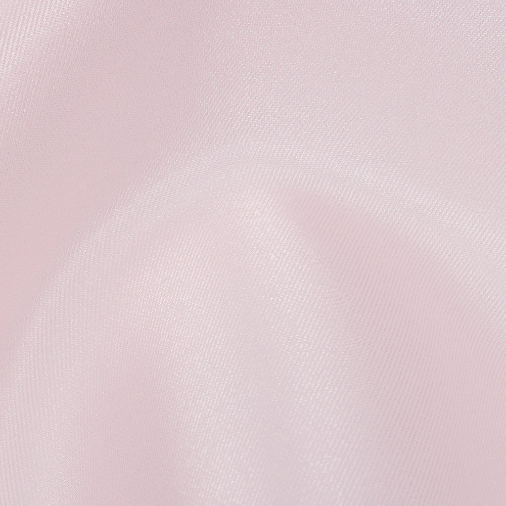 Polyester Twill Organdy - Shimmering Pink - Quinn Collection - Detail