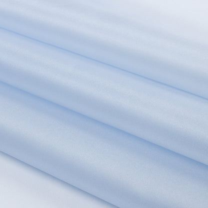 Polyester Twill Organdy - Shimmering Sky Blue - Quinn Collection