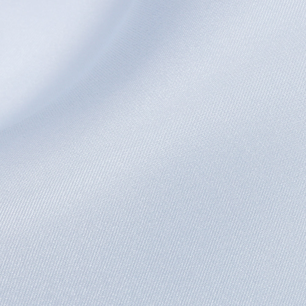 Polyester Twill Organdy - Shimmering Sky Blue - Quinn Collection - Detail