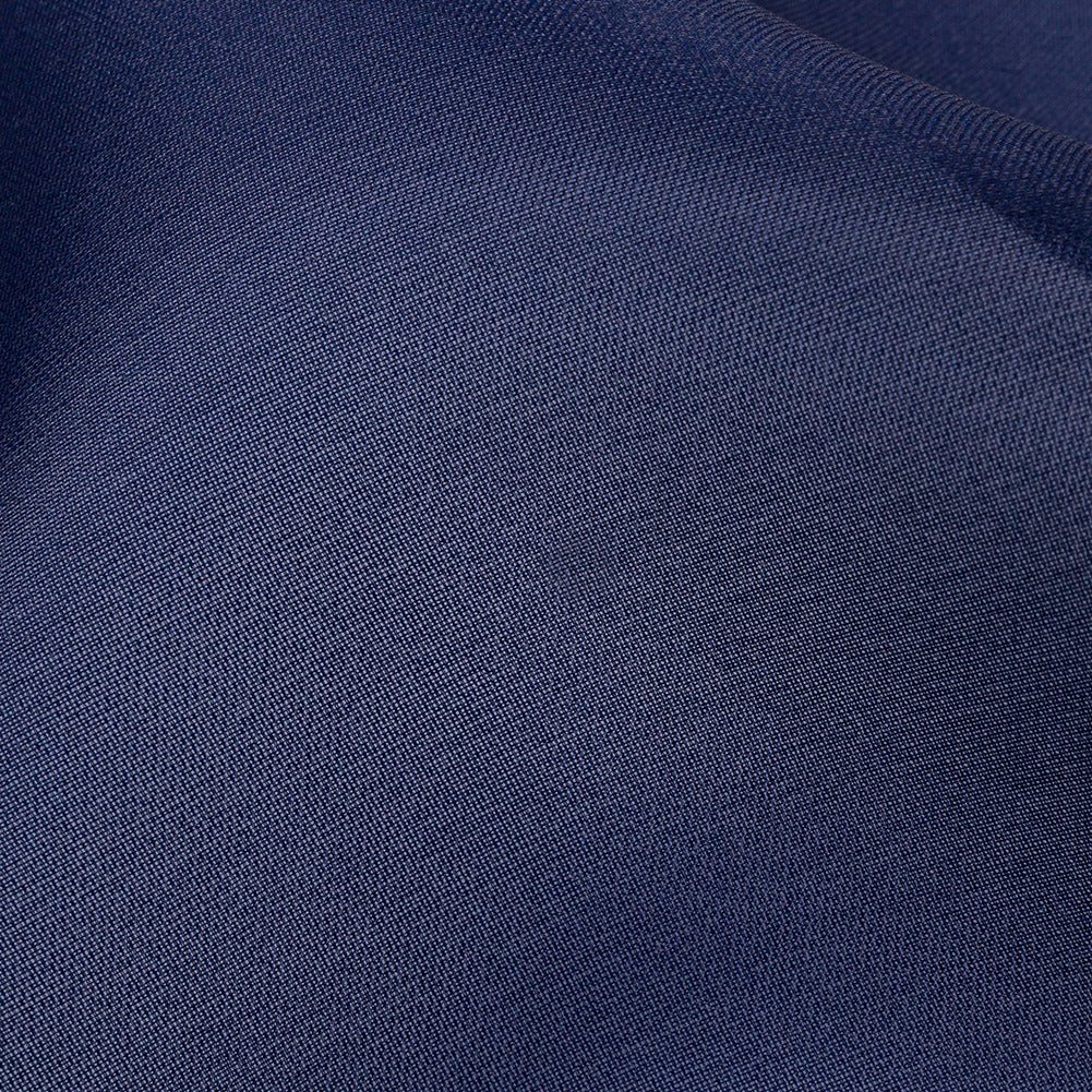 Polyester Twill Organdy - Shimmering Navy - Quinn Collection - Detail