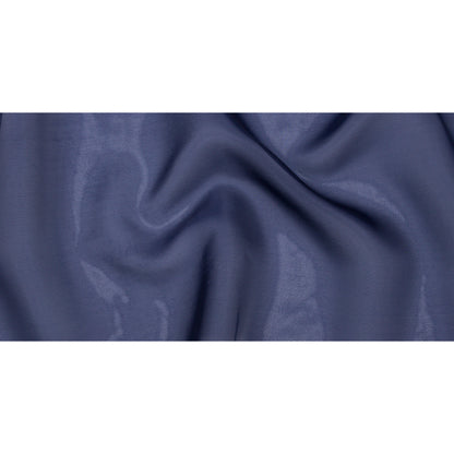 Polyester Twill Organdy - Shimmering Navy - Quinn Collection
