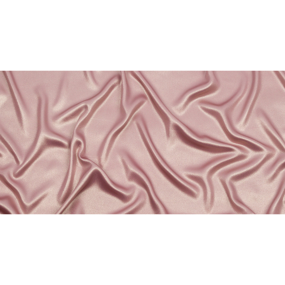 Ultra-Smooth Polyester Georgette with Foiling - Rose and Gold - Valeria Collection - Full