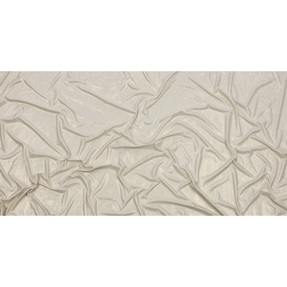 Polyester Interlock Knit with Gold Foiling - Pale Gray - Oriana Collection