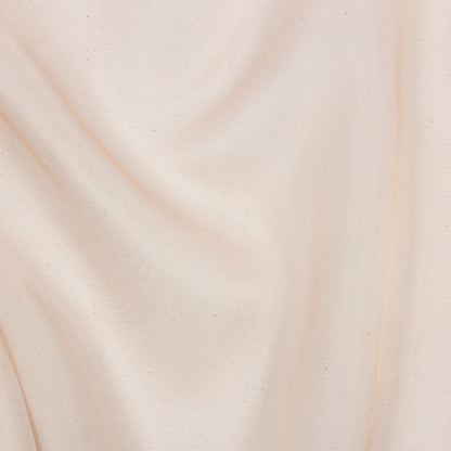 Polyester Mesh Organza with Gold Glitter - Tan - Starlight Collection