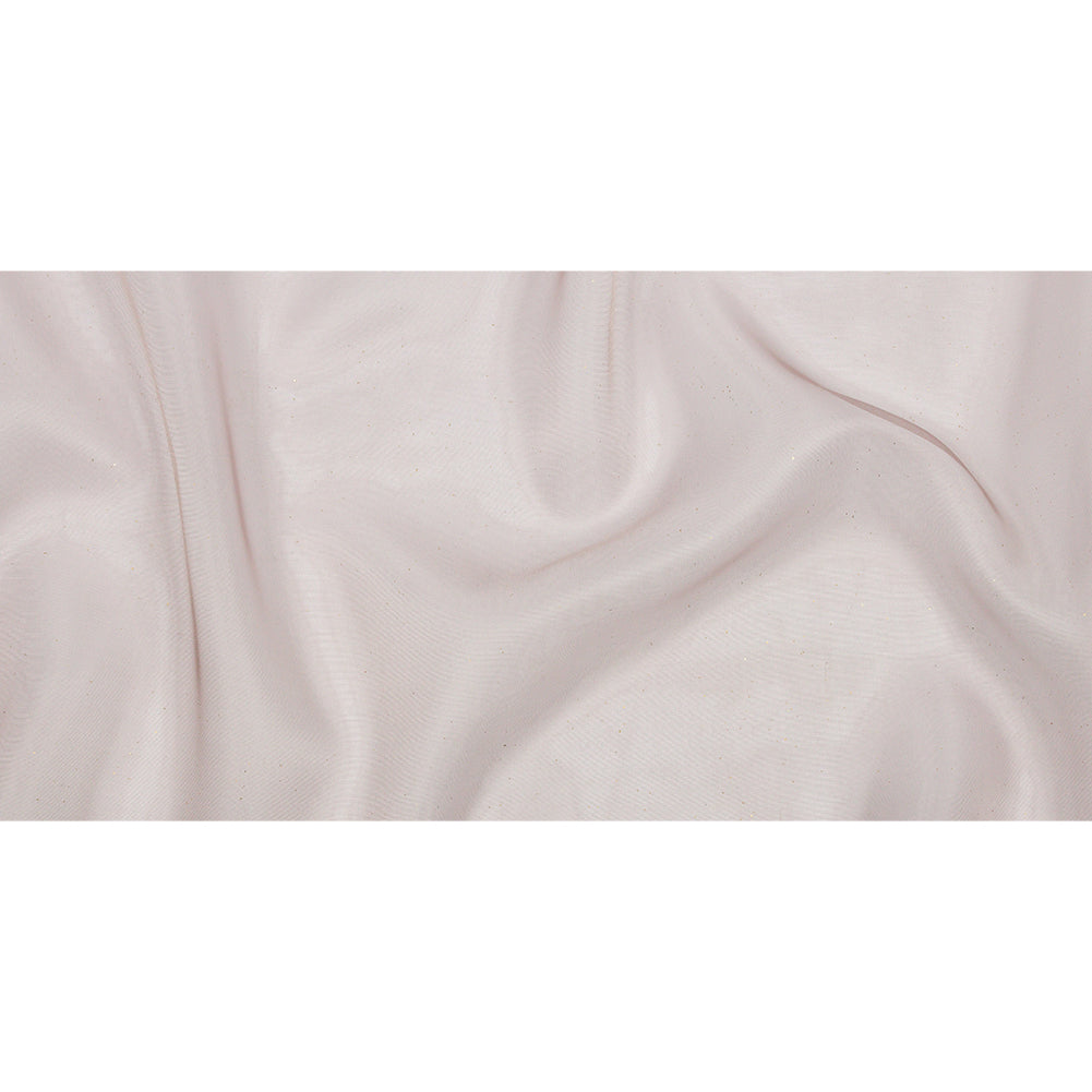 Polyester Mesh Organza with Gold Glitter - Stone - Starlight Collection - Full