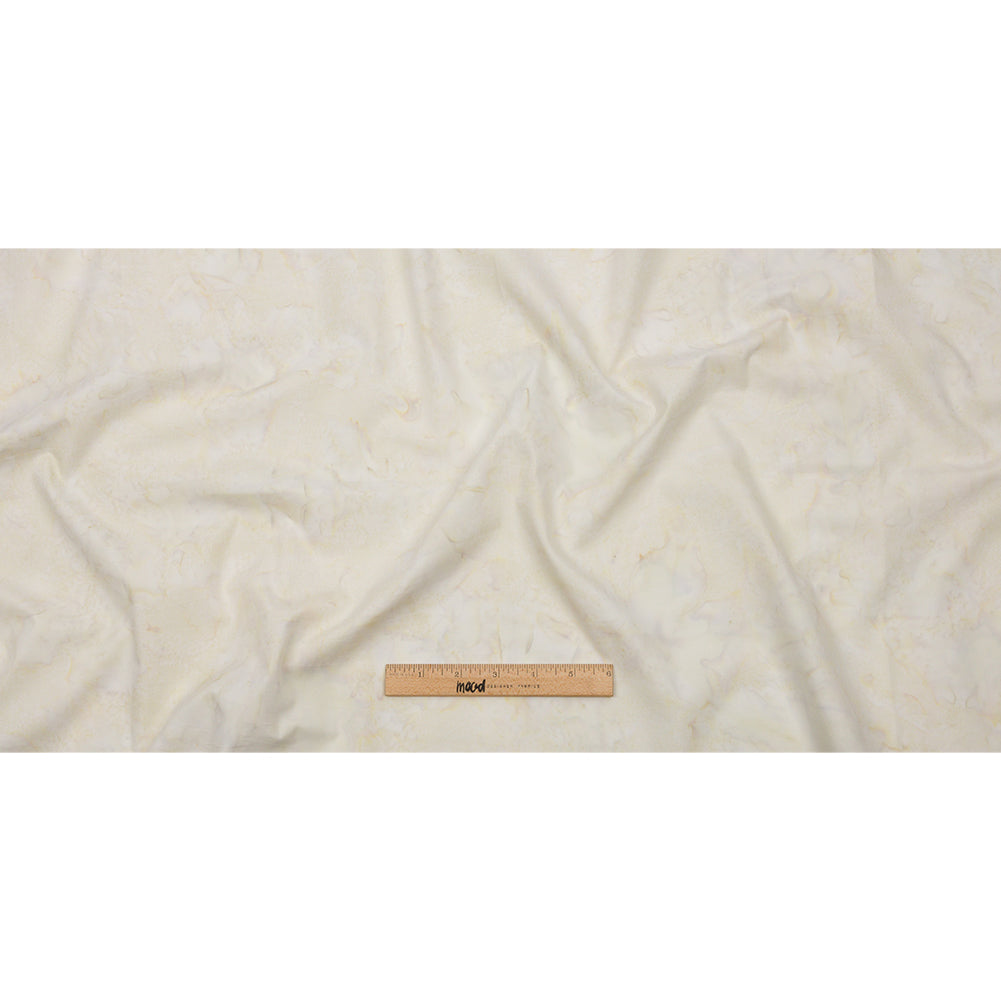 Island Batiks Foundation Basics Cream Abstract Quilting Cotton - Full
