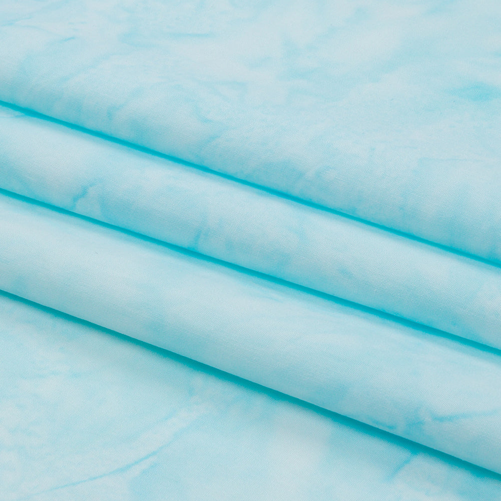 Island Batiks Foundation Basics Icicle Abstract Quilting Cotton - Folded