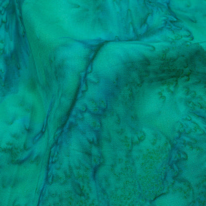 Island Batiks Foundation Basics Parakeet Abstract Quilting Cotton