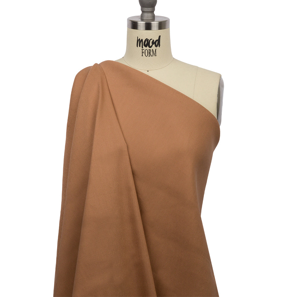 Stretch Linen Woven - Camel - Asturias Collection - Drape