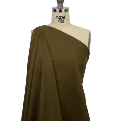 Stretch Linen Woven - Seaweed - Asturias Collection