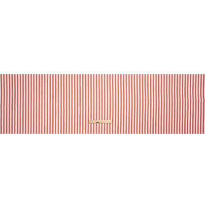Medium Weight Linen Woven - Coral Stripes - Lydia Collection