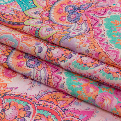 Mood Exclusive Paisley Pantomime Cotton Poplin Folded
