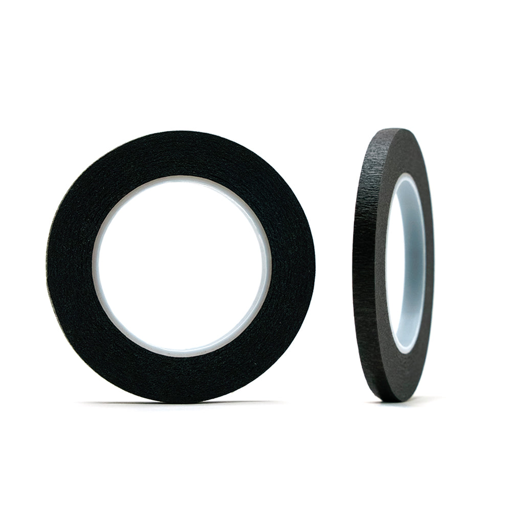 Sticky Draping Tape by Mood - Black - 3 Rolls, 5mm x 50ft - Folded