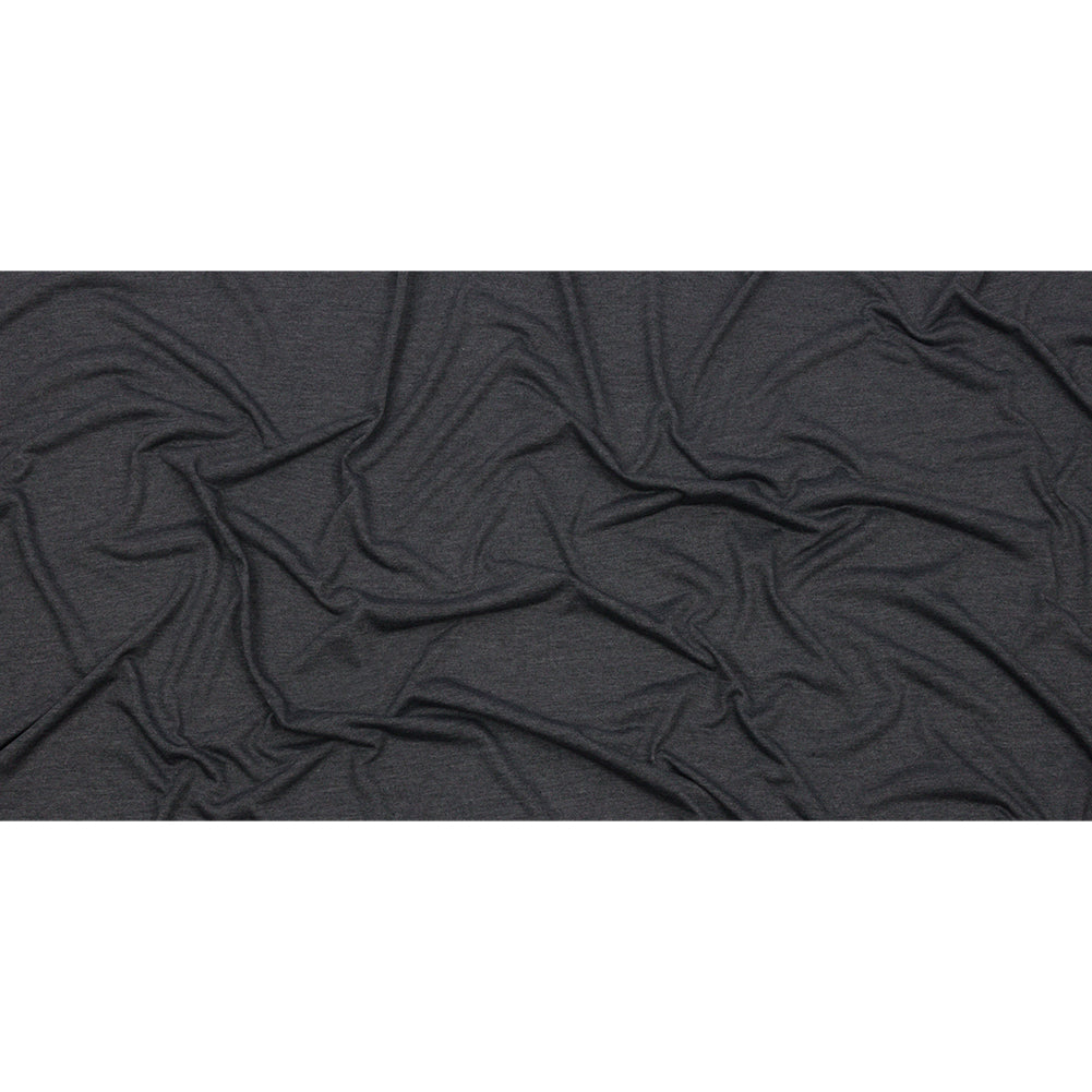 Dark Gray Heathered Polyester Jersey Full
