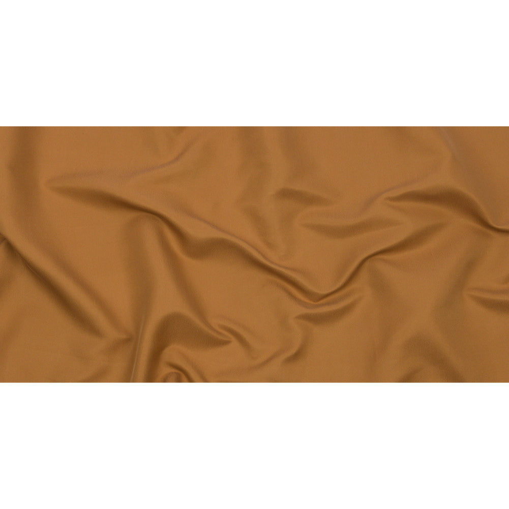 Golden Ochre Satin-Faced Polyester Twill Full