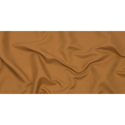 Golden Ochre Satin-Faced Polyester Twill Full
