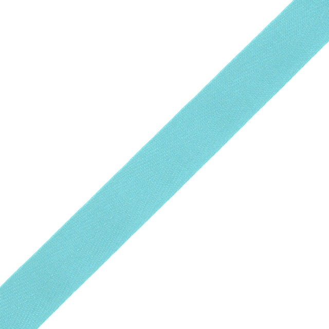 Tilly Electric Ice Blue Herringbone Cotton Twill Tape - 15mm