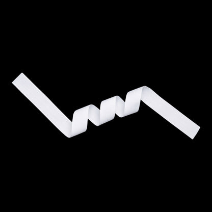 Tilly White Herringbone Cotton Twill Tape - 20mm Detail