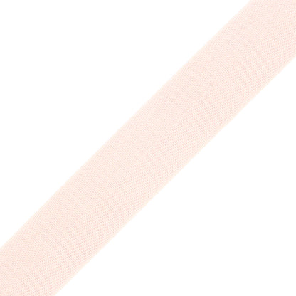 Tilly Light Blush Herringbone Cotton Twill Tape - 20mm