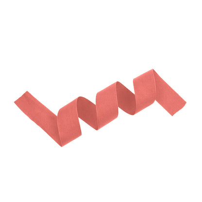 Tilly Copper Rose Herringbone Cotton Twill Tape - 25mm Detail