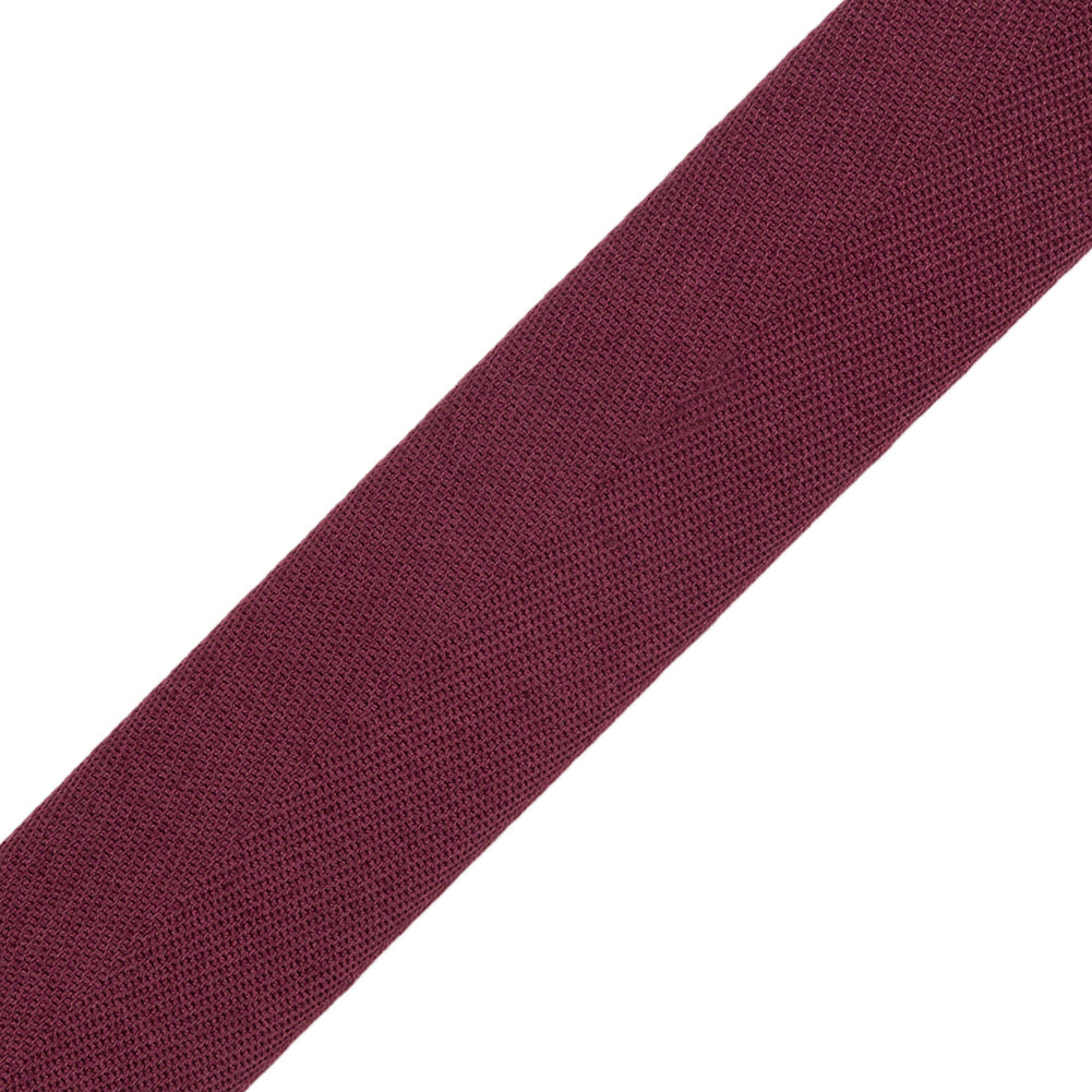 Tilly Eggplant Herringbone Cotton Twill Tape - 25mm