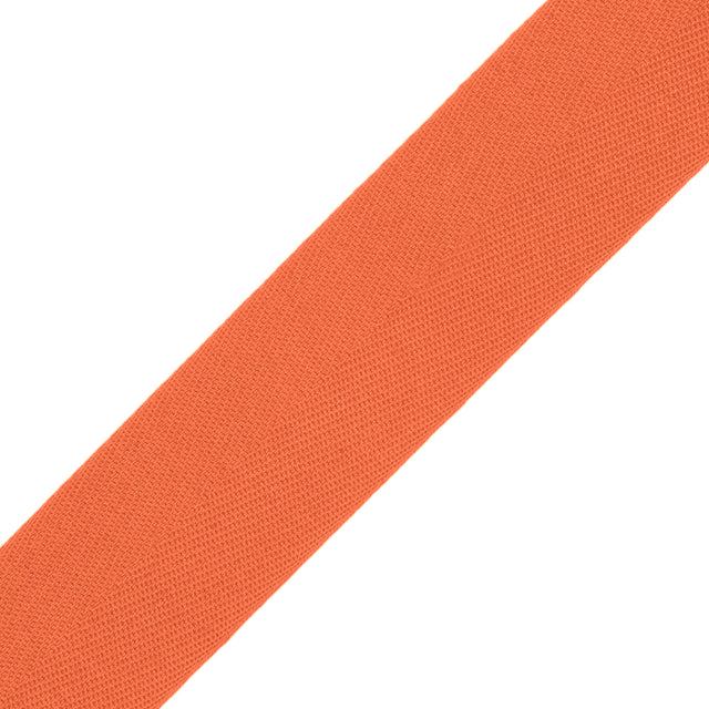 Tilly Spicy Chestnut Herringbone Cotton Twill Tape - 25mm