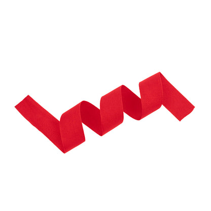 Tilly Haute Red Herringbone Cotton Twill Tape - 25mm Detail