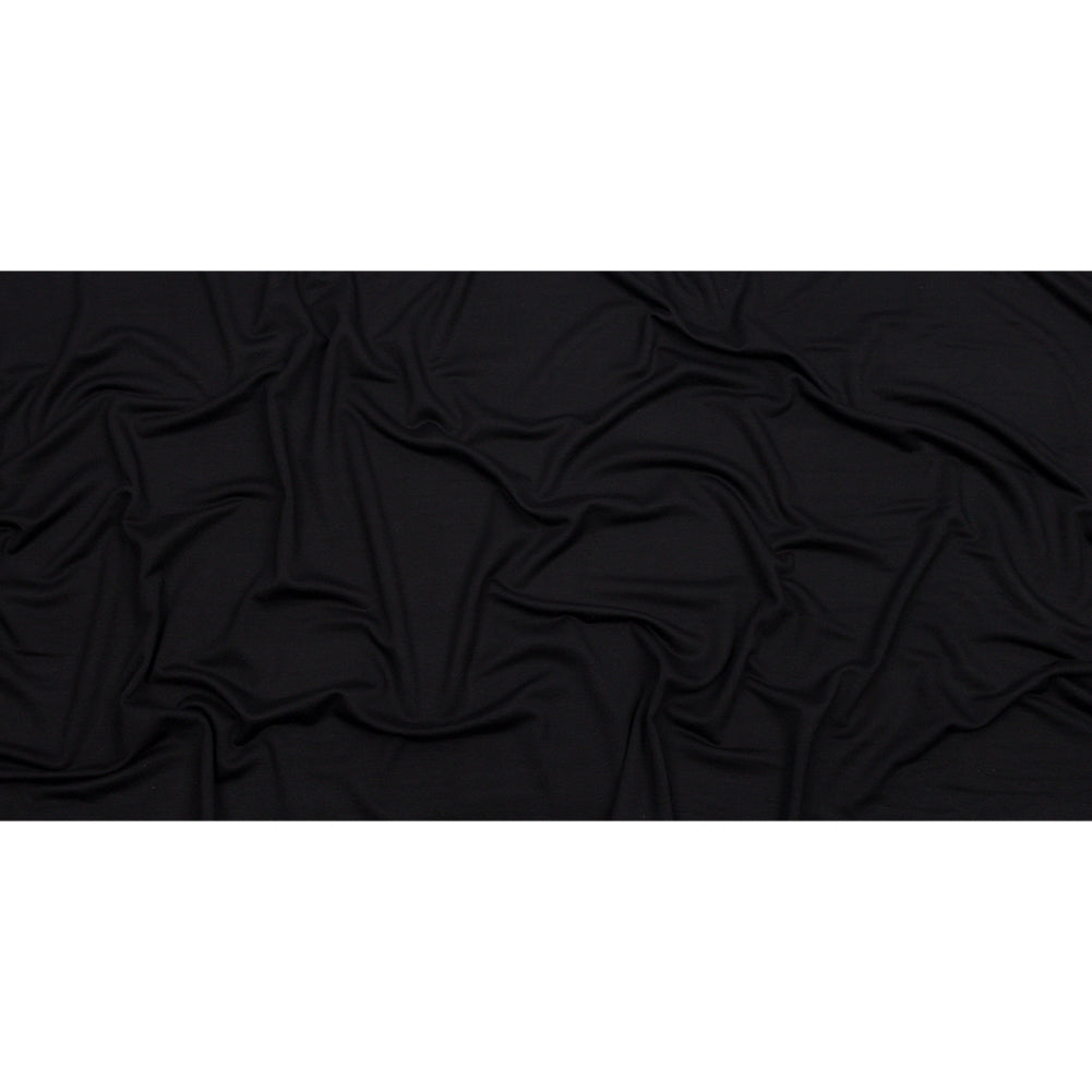 Black Stretch Rayon French Terry Full