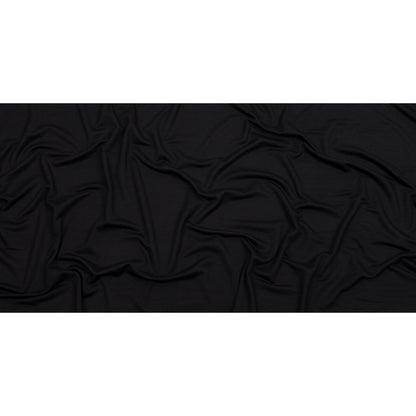 Black Stretch Rayon French Terry Full