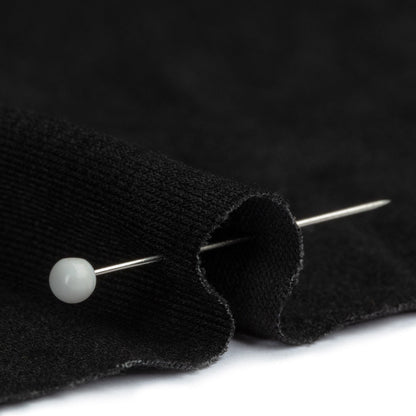 Ralph Lauren Black Rayon Jersey Detail