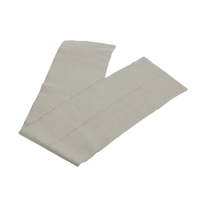 Cloud Gray 2x2 Rib Knit Foldover Trim - 37.5" x 7.5"