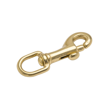 Gold Metal Lobster Clasp- 2.5" x 0.75" Detail