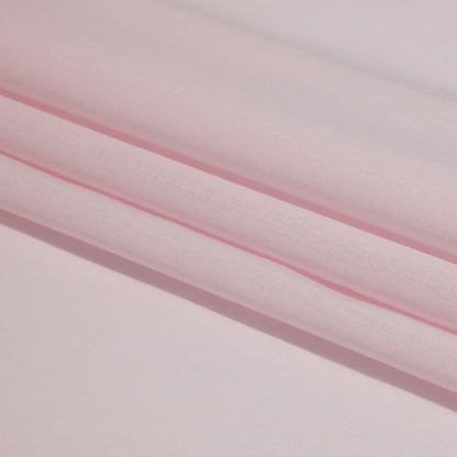 Mercerized Organic Egyptian Cotton Voile - Light Pink - Toulouse Collection