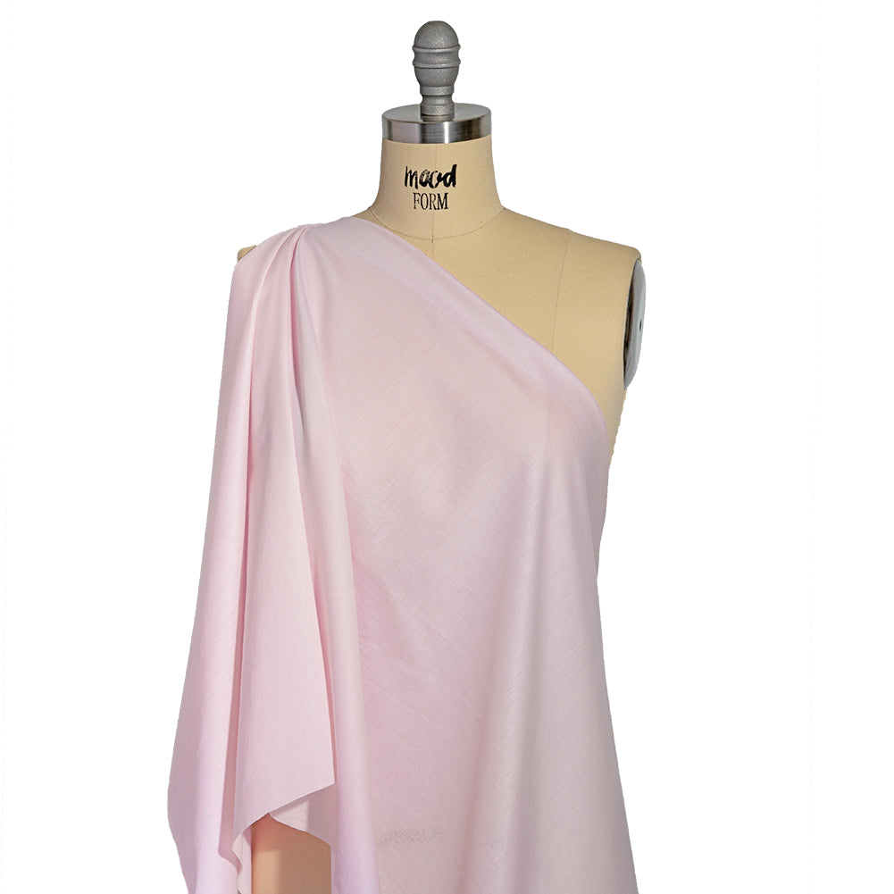 Mercerized Organic Egyptian Cotton Voile - Light Pink - Toulouse Collection - Drape