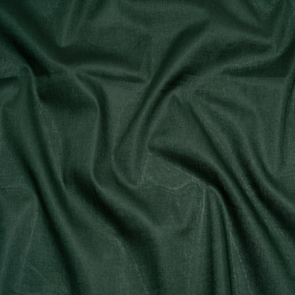 Mercerized Organic Egyptian Cotton Voile - Hunter Green - Toulouse Collection