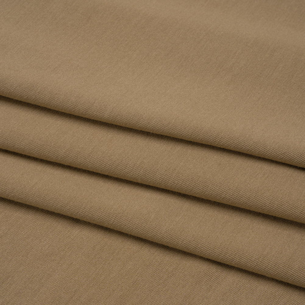 Stretch Viscose Jersey - Beige Folded