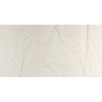 Carbon Brushed Stretch Khaki Twill - White - Averill Collection