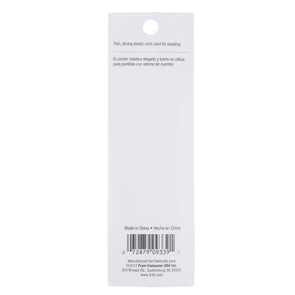 Dritz White Thin Beading Cord Elastic - 3 yd Detail