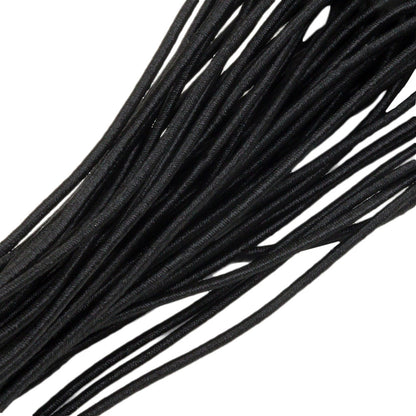Dritz Black Beading Cord Elastic - 5 yd Folded