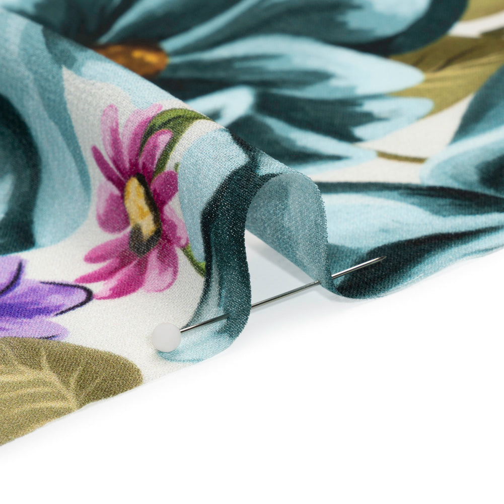 Mood Exclusive White Sightly Saunters Viscose Georgette Detail