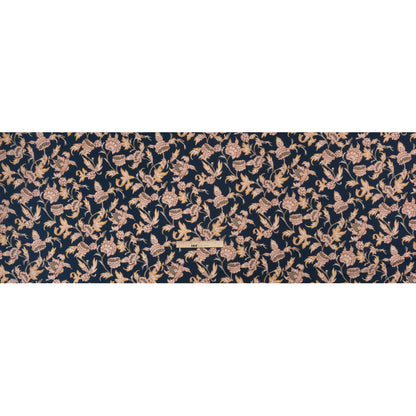 Cotton Voile Print - Navy Leafy Floral - Mood Exclusive Whispering Willows Full