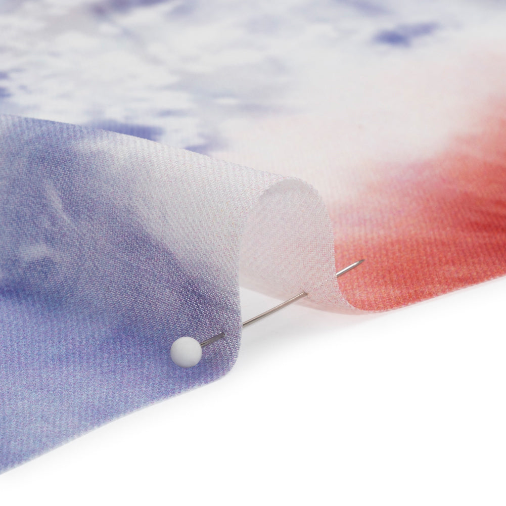 Mood Exclusive Firecracker Freedom Slubbed Sheer Polyester Woven Detail
