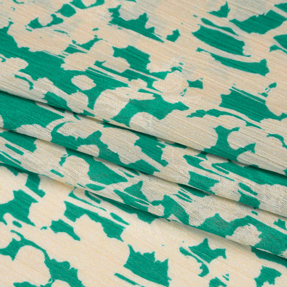 Mood Exclusive Dappled Daydreams Leafy Polyester Jacquard Folded