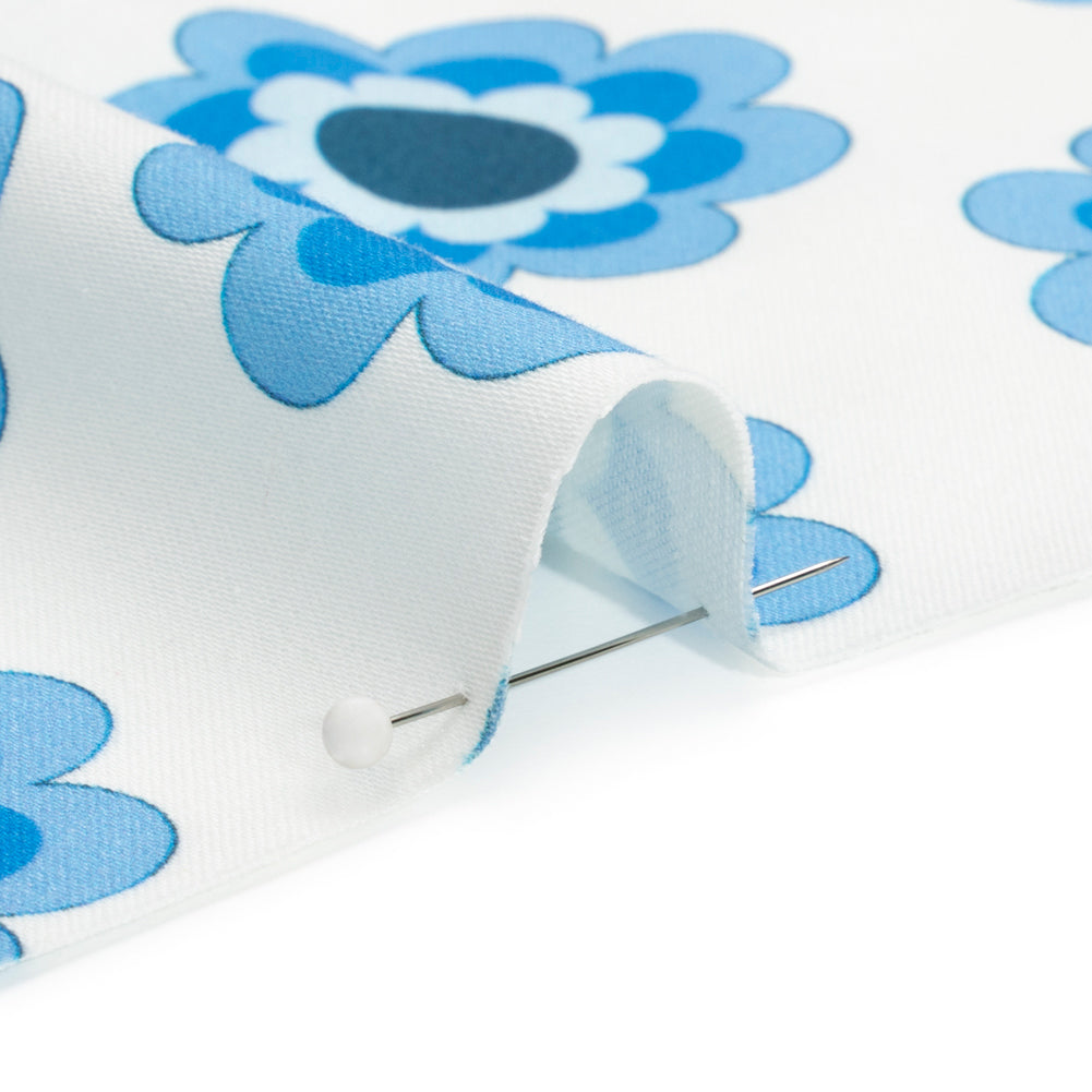 Mood Exclusive Fun with Flowers Stretch Cotton Sateen Detail