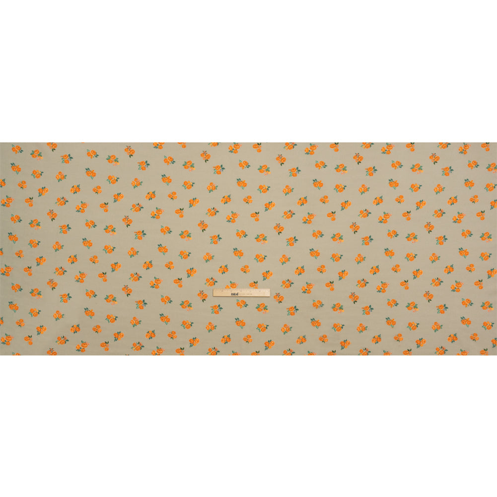 Mood Exclusive Orange Rosy and Sweet Viscose Shirting Drape